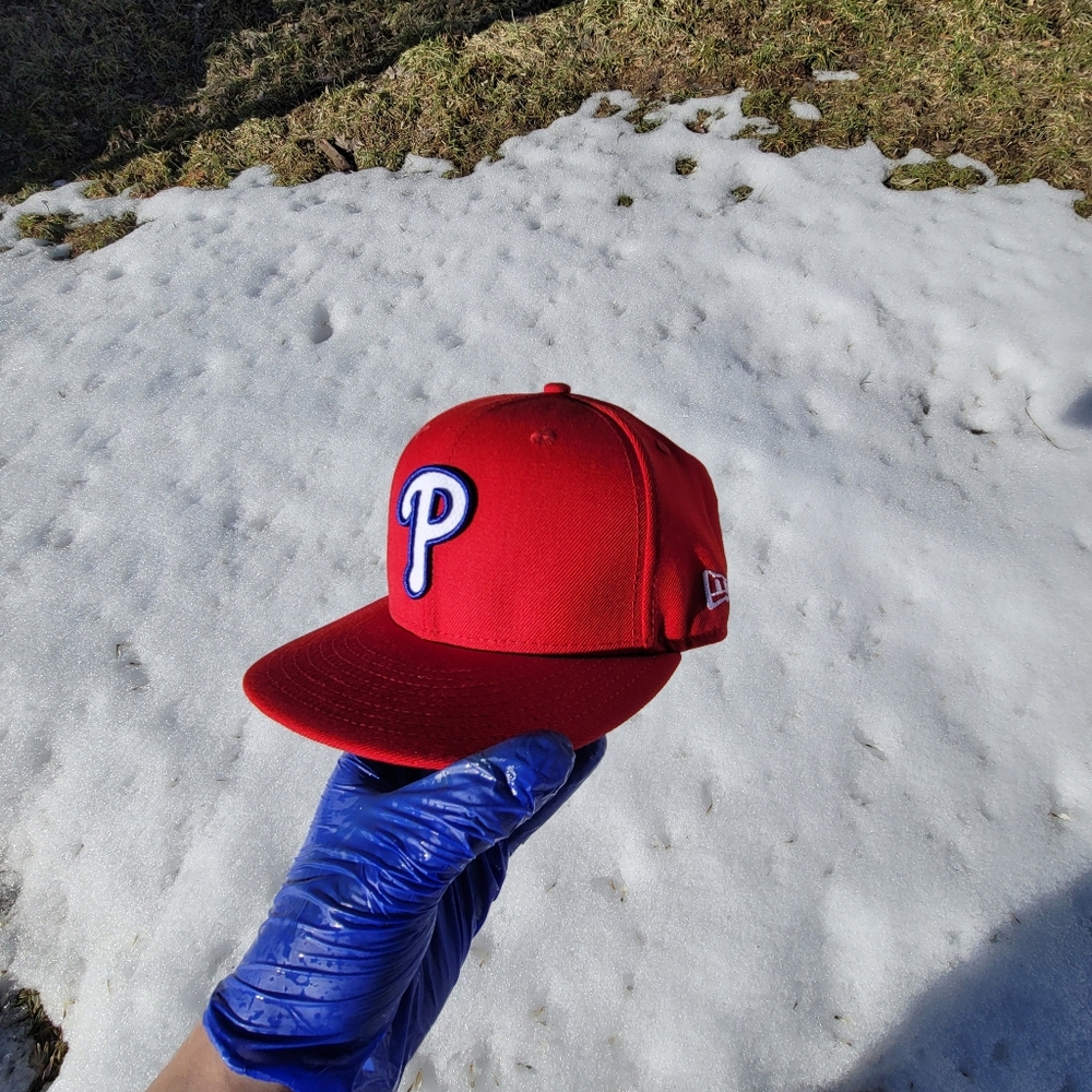 7 3/8 Phillies New Era Fitted